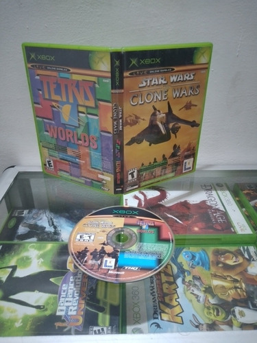 Star Wars The Clone Wars / Tetris - Xbox Clasico