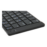 Teclado Bluetooth Plegable, 65 Teclas, Interfaz Tipo C, Pu