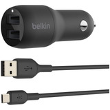 Belkin Dual Usb Car Charger 24w Cable Micro-usb (cargador De