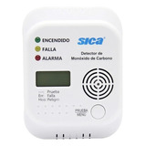 Detector De Monoxido De Carbono A Pilas Con Display Sica