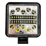 Neblinero Led 10-30v Foco Auto Camión 4x4 Cuadrado Blanco