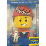 Lego La Película Blu Ray 3d+blu Ray+dvd+figura Nuevo
