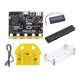 Kit Bbc Micro:bit Go Con Conector De Terminal Vertical+prote