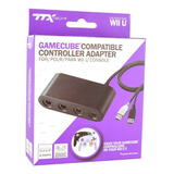 Adaptador Para Controles Gamecube Compatble Con Switch Wii U Color Negro