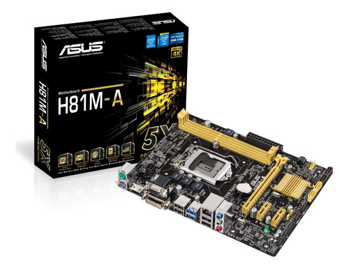 Mother Asus H81m-a Sock. 1150 + Intel I7 4770 + Memoria 16gb