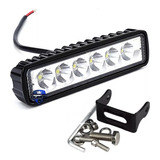 Farol Milha Auxiliar 6 Leds 18w Off Road Moto Carro Promoção