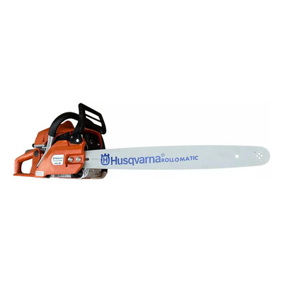 Motosierra Forestal 55cc De Gasolina 22 Pulgadas Color Naranja