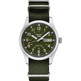 Seiko Relógio Masculino Esportivo Srpg33 Seiko 5 Verde 39,4