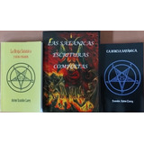 Lote X 3 Satanismo Biblia Bruja Satanica Escrituras - Fdh