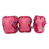 Conjunto De Equipo De Protección Para Niños, Rosa