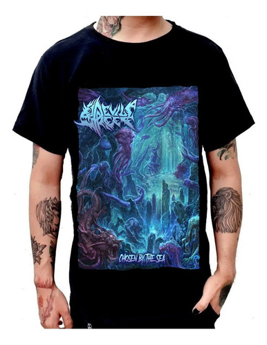 Playera Banda Metal Devils Reef Technical Death Metal