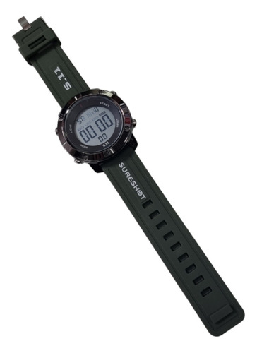 Reloj Táctico Five. Verde Digital Sumerg 30m Alarma 