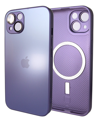 Capa Capinha Case Magsafe Para iPhone 11 Ou 12 - Roxo