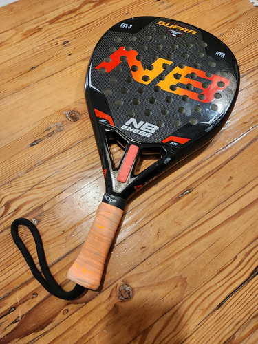 Paleta De Padel Enebe Supra Fibra De Carbono 3k