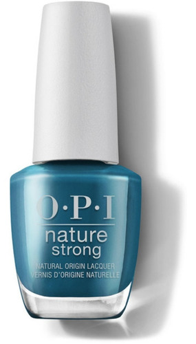 Opi Nature Strong Vegano All Heal Queen Mother Earth X 15 Ml Color Azul Petróleo