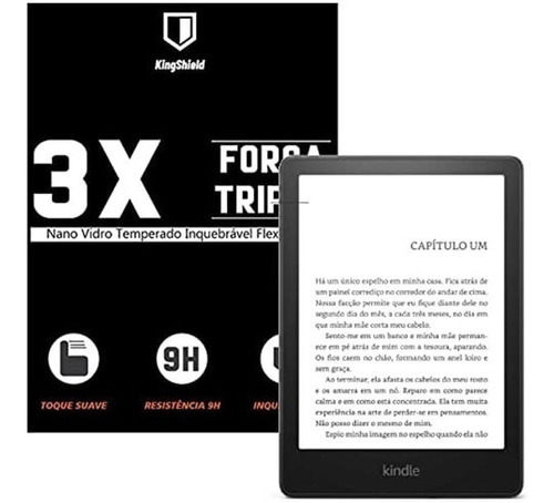 Película Kindle Paperwhite 10°g 2019 Kingshield Nano Vidro