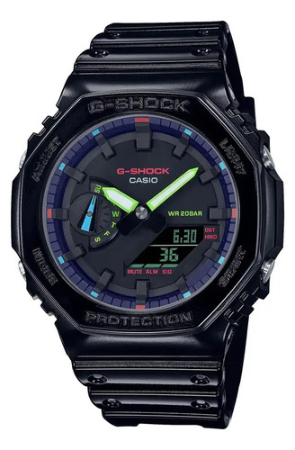 Reloj Casio G-shock Ga-2100rgb-1a Garantia Oficial