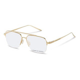 Armação Óculos De Grau Porsche Design P8359 B - Dourado