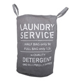 Tacho Cesto Laundry Ropa Sucia Deco Baño Negro Quality