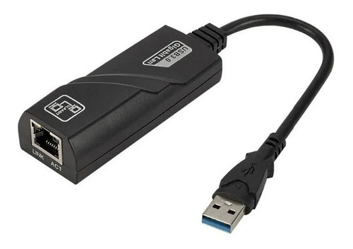 Cabo Adaptador De Rede Usb 3.0 Rj45 10/100/1000mbps