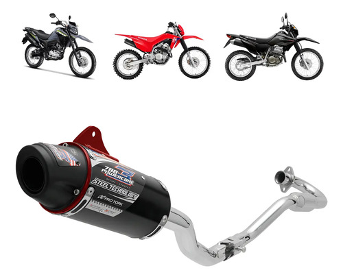 Escapamento Esportivo Powercore 3 Steel Varias Motos Oferta | Parcelamento sem juros