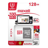 Tarjeta Memoria Micro Sd 128gb Uh3 Con Adaptador Sd Maxell