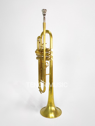 Trompete Hs Musical Tr1 Vintage Profissional Raw Brass .7990