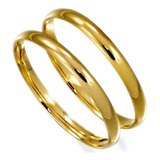 Aliança De Ouro Casamento 18k 750 Legítimo 18/01 1,8mm Larg