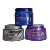 3crema Matizador 500ml Salonex Black, Violet Y Blue  Cabello