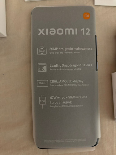 Xiaomi 12 Azul 256 Gb