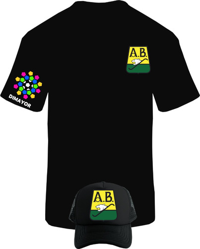 Camiseta Manga Corta Atlet Bucaramanga Obsequio Gorra 