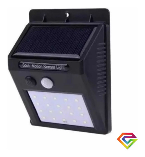 Foco Led Solar Con Sensor De Movimiento Exterior 4w Unidad