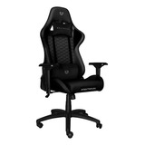 Silla Gamer Thunder V2 Reclinable Base De Metal Negro