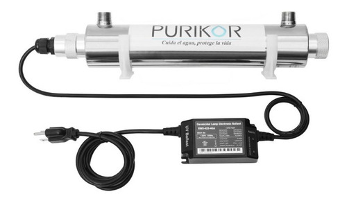 Lampara Ultravioleta Purikor 16 Watts 2 Gpm Pkuv-2-aav-pk