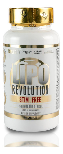 Lipo Revolution Stim Free Landerfit Sabor Sin Sabor