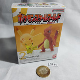 5711. Pokemon Pikachu & Charmeleon Scale W. Bandai  Pokechay