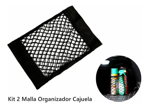 Kit 2 Malla Organizadora Cajuela Vw Amarok Cd 2016