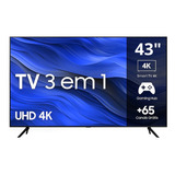 Smart Tv 43'' Crystal Uhd 4k Wi-fi Preta Samsung Bivolt