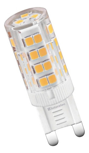 Lampara Led 6w G9 220v Interelec Luz Cálida Bipin 2700k