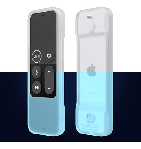 Funda Para Control Apple Tv Siri 4th/5th Gen Nightglow Blue