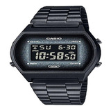 Relógio Casio Feminino Vintage Gliter Preto B640wbg-1bdf