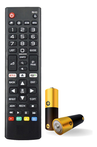 Controle Remoto Compatível Smart Tv LG Lcd Led Plasma
