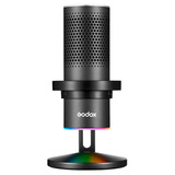 Micrófono Godox Em68x Condensador Usb Para Streaming  Rgb