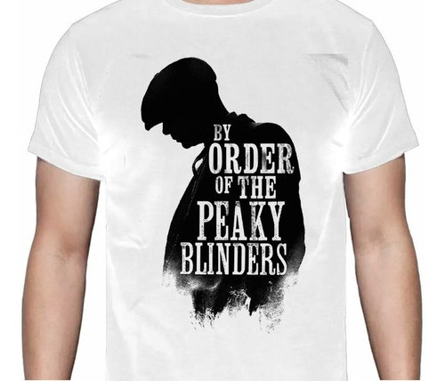 Peaky Blinders - Silueta - Blanca - Polera- Cyco Records