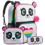 Mochila Infantil Panda, Kit De Aprendizagem, Mochila De Viag