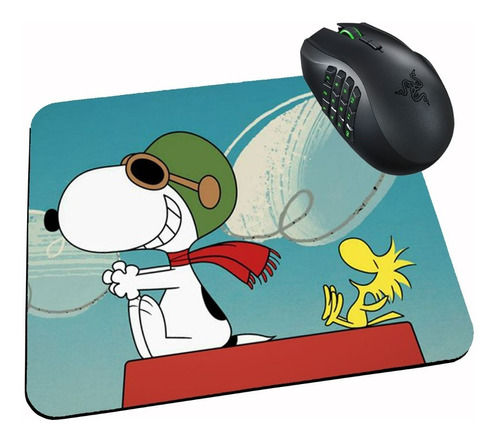 Mousepad Alfombrilla Raton Antideslizante Snoopy M1