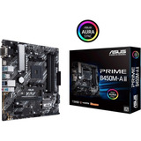 Placa Mãe Asus B450m-a Ii Prime M.2 Raid 0, 1, 10