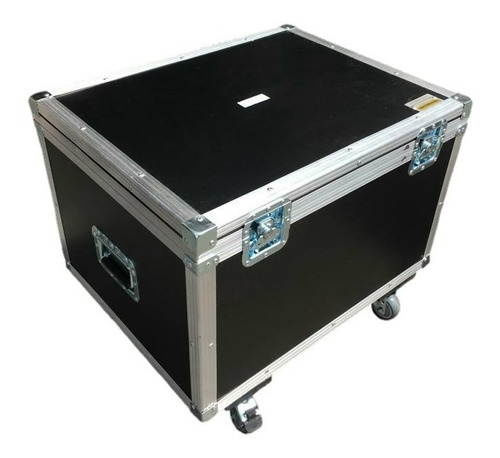 Flight Case Bau Cabos E Acessorios 65 X 50 X 60  Com Rodas