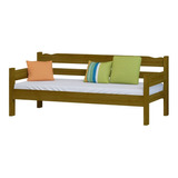 Sofa Cama De Madeira Imbuia - Sku961511