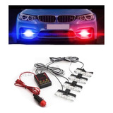 Kit Iluminação Para Carro Strobo Automotivo Para Policia Led